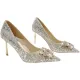 Crystal Shoes Wedding Shoes for Women Bridal Shoes Hexiu Wedding Dress Two-Way Wear 2024 New Bridesmaid Shoes French Square Buckle High Heels. 
