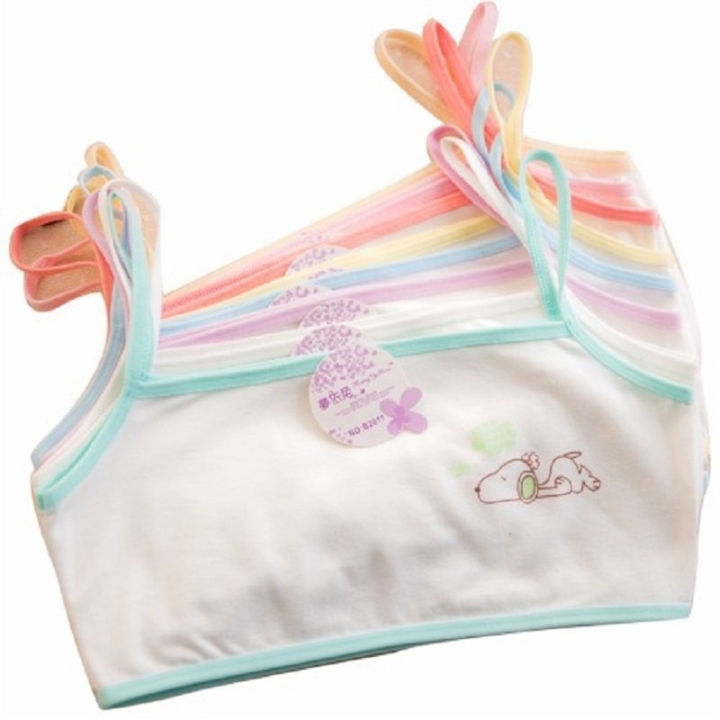 Teen%20Bra%20Girl%20Vest%20Cotton%20Spandex%20Big%20Girl's%20Sport%206-12%20Years%20Adolescente%20Kids%20Underwear%20Letter%20ZHANGNA%20-%20Image%203