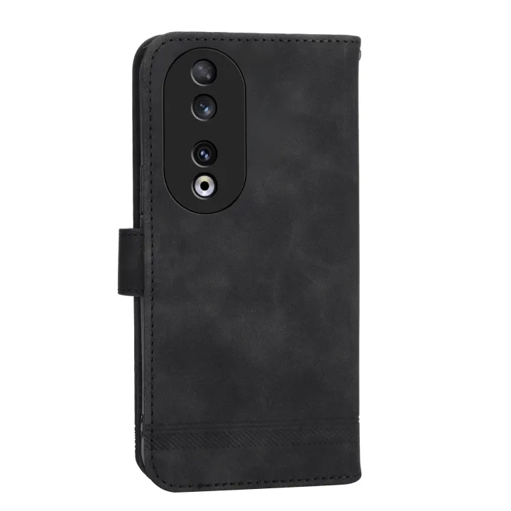 Dierfeng%20Dream%20Line%20TPU%20+%20PU%20Leather%20Phone%20Case%20For%20Honor%2090%205G%20-%20Image%208
