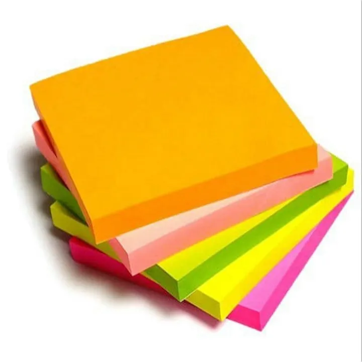Sticky Notes/ Post it Pads Mixed Colour