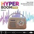 Kanvox Hyper Boom Retro Radio & Bluetooth Speaker - FB-R303. 