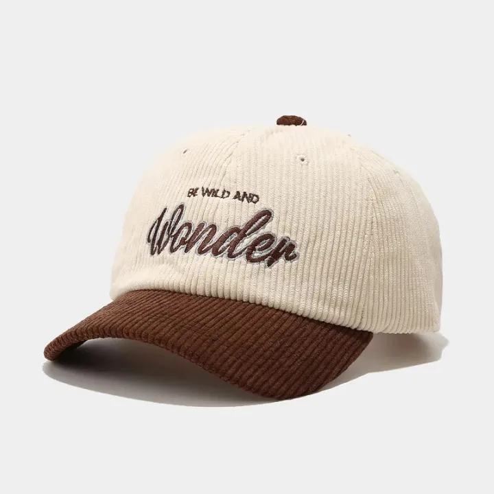 NEW%20Fashion%20Autumn%20Winter%20Corduroy%20Baseball%20Cap%20For%20Men%20Women%20Vintage%20WONDER%20Letter%20Embroidery%20Keep%20Warm%20Snapback%20Hat%20Hip%20Hop%20Gorras%20-%20Image%207