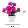 Artificial Potted Flower For Home School Office Desk Decoration Room Decorations Items For Girls Flower Bouquet. 