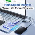 Eaget Portable External Hard Drive 5Gbps SATA HDD 1TB 4TB 5TB LED Hard Disk USB3.0 External HD Compatible for SamSung PC Mac. 