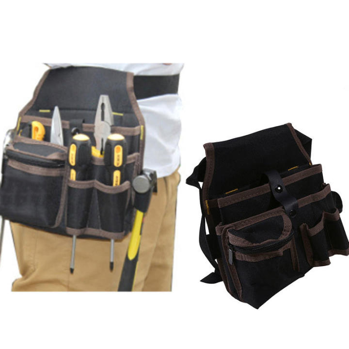 Electrician Tools Belt Storage Waist Bag Screwdriver Working Holder Drill Organizer Pouch Versatility Toolkit Cnanvas