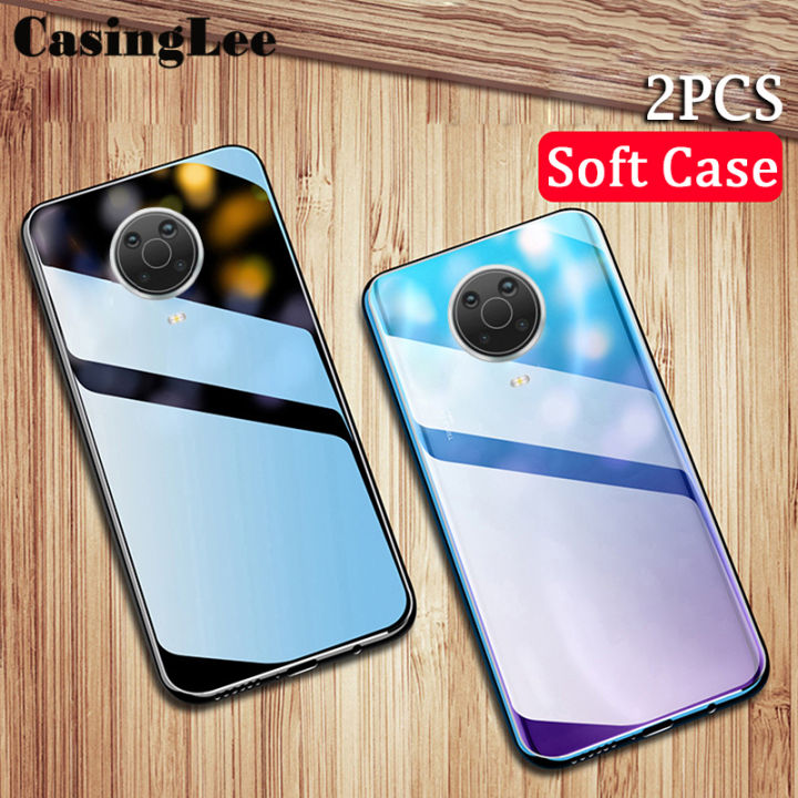 2PCS for Nokia G10 case Soft Transparent Full Protection clear Back Cover Nokia G10 Phone cases For girls and Boys