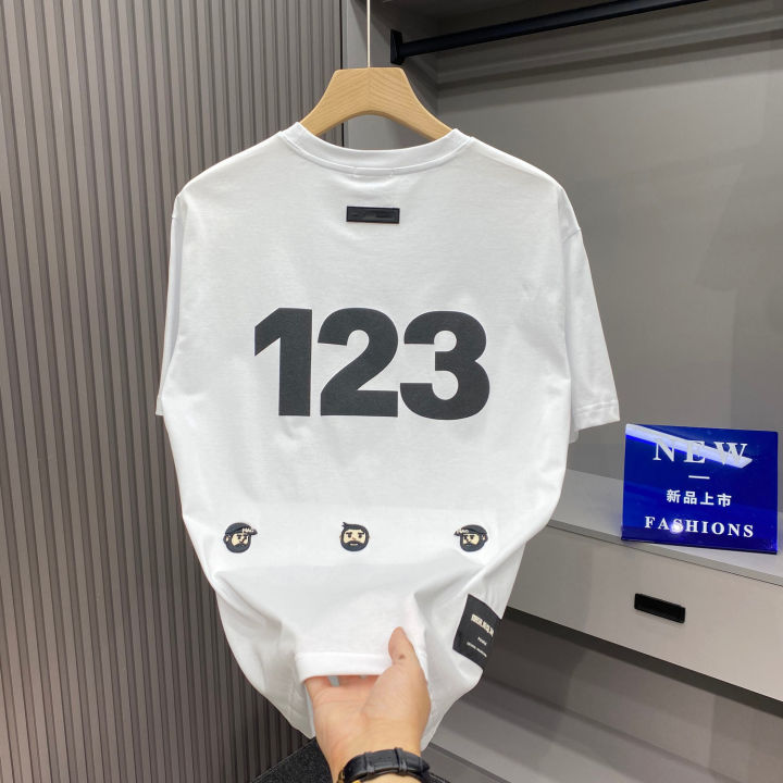 2023Summer%20New%20Casual%20Printed%20round%20Neck%20Short%20Sleeve%20Men%20Loose%20ElasticTShirt%20Trendy%20Half%20Sleeve%20Versatile%20TopTT-shirt%20-%20Image%203