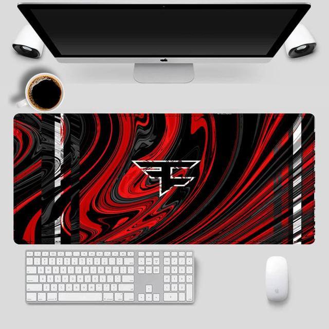 Overwatch/Cs Lap Clan Go Faze Mat Luxury Mause Desk Gaming Mouse For Big Mat Pad Go Pc Computer Pad Mouse Cs(A1_Lockedge750X300X2Mm)