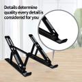 Laptop Stand Folding Lifting Computer Stand Desktop Convenient Cooling Base Bracket. 