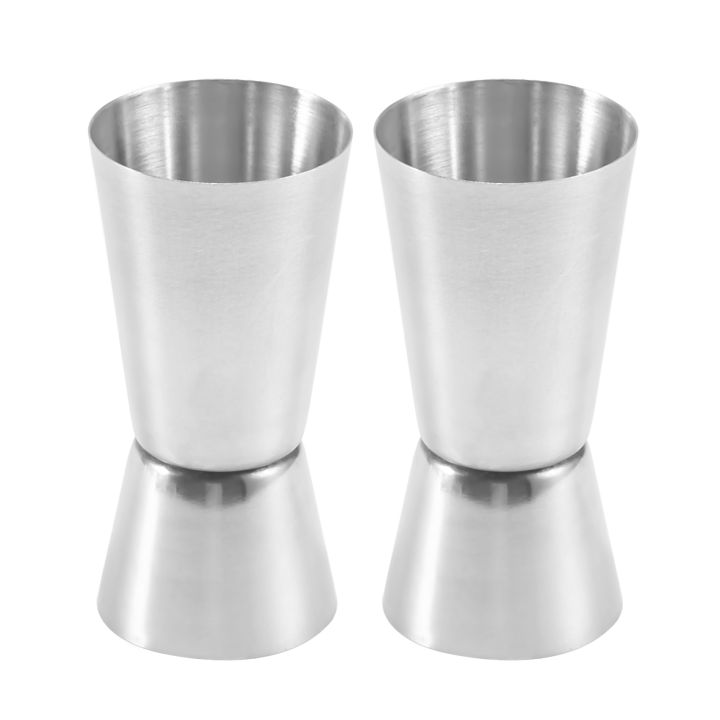 Stainless Steel 25/ 50 ml Jigger Bar Craft Dual Spirit Measure Cup Peg Measuring Cup for Bar Party tail Drink Shaker