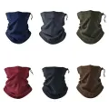 ZEBF-Fleece Warm Winter Windproof Neck Tube Scarf for Men Women Bandana Mask Half Face Cover Cycling Ski Sport Camping Hiking Scarf. 