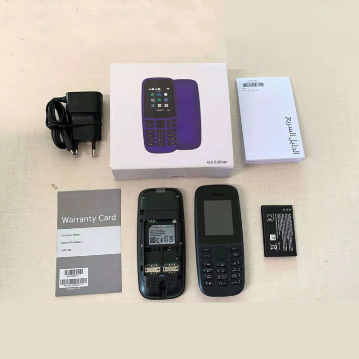 Nokia%20105%20Dual%20Sim%204th%20Edition%20With%20Warranty%20Button%20Phone%20-%20Image%203