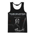 Movies Terminator 3D Printed tank tops new fashion summer Men sleeveless shirts spring Harajuku personality men's clothing tops. 