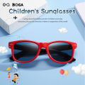 OQ BOGA 8 Colors Unisex Oval Frame Anti UV Polarized Kids Sunglasses Children Outdoor Eye Protection Full Rim Sun Glasses. 