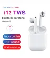 i12 tws Earbuds Wireless Bluetooth Headset. 