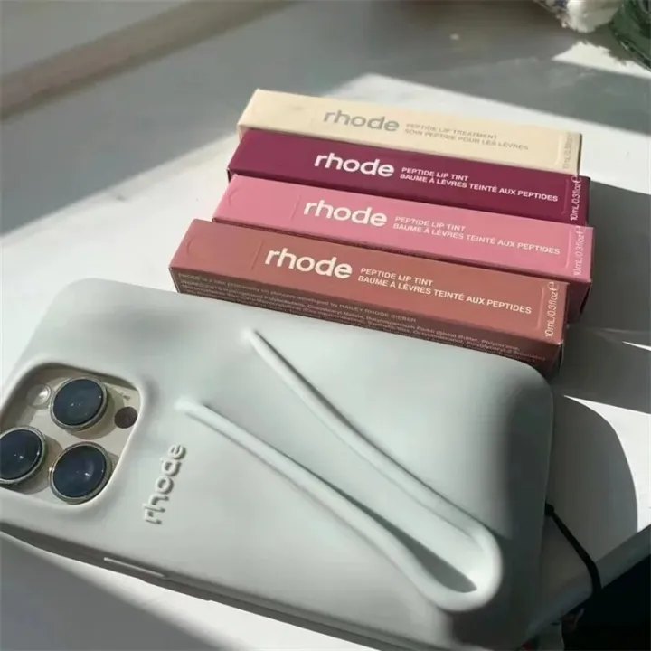 Rhode%20Silicone%20Case%20For%20iPhone%2015%2014%20Plus%2013%2012%20Mini%2011%20Pro%20Max%20Can%20Be%20Installed%20With%20Lipstick%20Back%20Cover%20Lipstick%20No%20Come%20With%20-%20Image%205