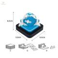 Earth 3D Calendar Time Piece Calendar 2024 with Light, Notes Notepad,3D Memo Pad Paper Calendar Art. 