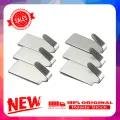 6Pcs/Lot Self Adhesive Stainless Steel Wall Glass Stick Hooks Hangers Holders. 