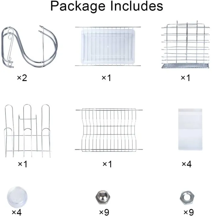 S-shaped%202-Tier%20Multi-function%20Stainless%20Steel%20Dish%20Rack%20-%20Image%203