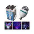 LED Disco Bulb Lamp Auto Full Color Rotating Stage Dancing Light Colorful Lamp Party Flashing Stage Lights. 
