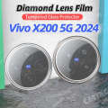 3D Lens Protector for Vivo X200 VivoX200 X 200 200X Pro Mini 4G 5G 2024 Clear Transparent Tempered Glass Back Camera Protective. 