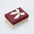 Box Present Necklace Bowknot Mini Boxes Gift Earring Solid Color Jewelry. 
