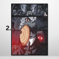 A3/A4 Size framed wall posters Naruto Anime Akatsuki Wall decorations. 