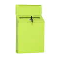 1Pcs Modern Mailbox Comment Letter Deposit Suggestion Drop Box Secured Payments Key Paperwork Secure Postbox Decor G. 