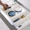 Plastic Drawer Storage Box Home Free Compartment Multi combination Divided Drawer Storage Boxes Kitchen Storage Organizer Three Size. 