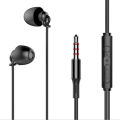 Universal In-ear 3.5 mm Wired Noise Reduction Sleep Earphones Soft Silicone Soundproof Headphone With Mircophone Wired Headset. 