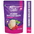 Oateo Rolled Oats Pouch - 1kg. 