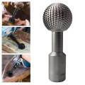 Ball Gouge Spherical Spindles Shaped Wood Gouge Power Carving Attachment for Angle Grinder 14mm. 