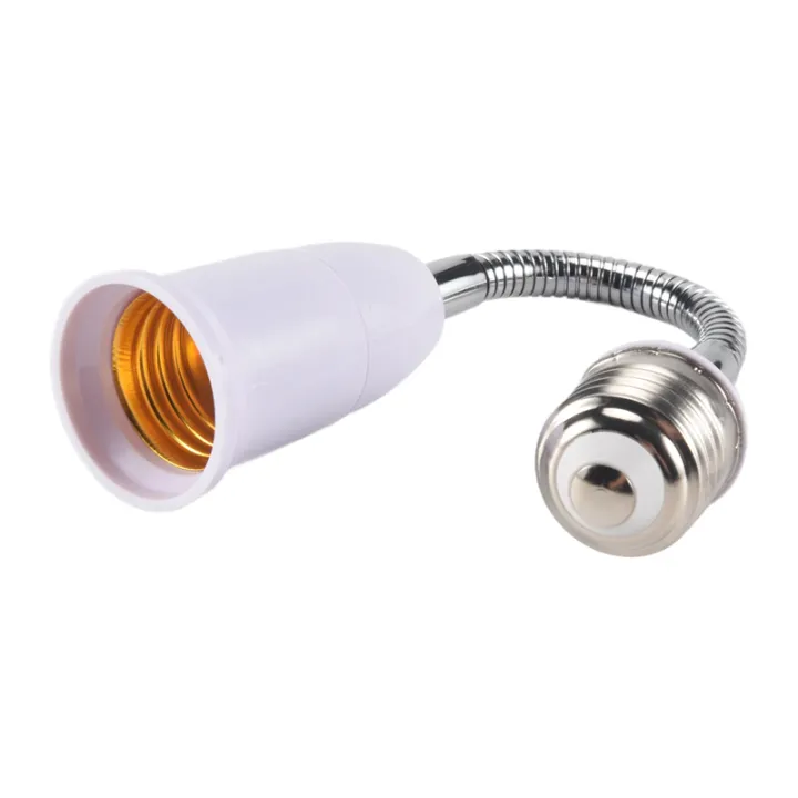 LED light Bulb lamp Holder Converters Adapter Flexible E27 to E27 20cm ...