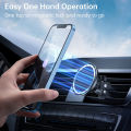 Magnetic Car Mount Phone Holder - MagSafe Air Vent Phone Mount for Car, 360° Adjustable Mag Safe Car Mount Phone Holde. 