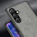 Vantime for Samsung Galaxy A05 A05s A24 4G Case Soft Pure Leather Slim Matte Back Cover. 