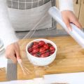 Cling Wrap Vegetable and Fruit Keep Fresh Plastic Wrap Food Storage Holder Kitchen Tool Accessories - 30m x 30cm (LxW). 