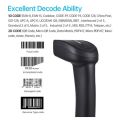 MJ-1400CA 2D Wireless 2.4G Barcode Scanner Handheld USB Wired 1D Bar. 