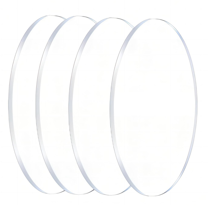 8 Inches In Diameter Clear Round Acrylic Sheets 8 Inch Diameter 1/8Inch Thick Plexiglass ...