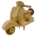 Handmade Wooden Vespa Scooter Gift item Natural. 