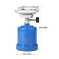 Adjustable Propane Gas Burner for Fishing Hiking Picnic NEW Portable Outdoor Camping Stove 190-g Euro Gas Tank Coffee Stove. 