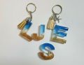 Resin Letter Key tags A to Z Gift Item Key tags. 