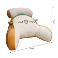Bedroom Sit Up Pillow Cozy Cartoon Print Reading Pillow with Arm Support Comfy Sofa Cushion for Relaxing Resting Perfect for Southeast Asian Buyers Bed Rest Reading Pillow. 