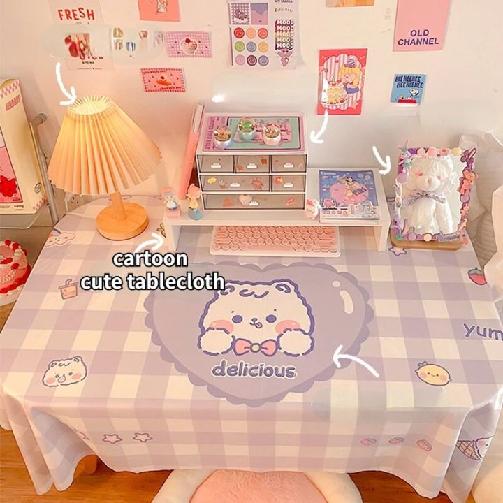 Cartoon%20Cloth%20Tablecloth%20Korea%20Ins%20Study%20Table%20Decorative%20Anime%20Tablecloth%20Student%20Japanese%20Kawaii%20Desk%20Pad%20Cute%20Pink%20Tablecloth%20-%20Image%206