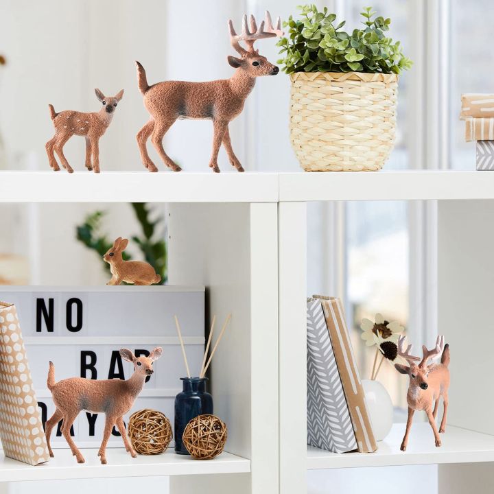6%20Pieces%20Woodland%20Animals%20Figures%20Forest%20Creatures%20Figurines%20Squirrel%20Deer%20Rabbit%20Family%20Figurines%20Miniature%20Toys%20-%20Image%206