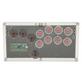 Fighting Stick Controller Arcade Fight Stick Controller Hot Swap Mechanical Switch with LED Light for Game Console. 