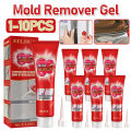 1-10PCS Wall Mold Mildew Remover Cleaner Caulk Gel Pool Tile Gap Spot Mold Remover Washing Machine Bathroom Mildew Gel. 
