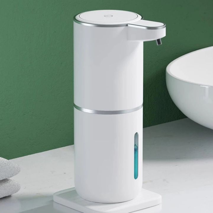 380/400ML%20White%20Automatic%20Foam%20Soap%20Dispensers%20Smart%20Foam%20Machine%20Infrared%20Inductive%20Liquid%20Soap%20Dispenser%20Pump%20Hand%20Sanitizer%20-%20Image%203