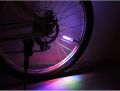Bicycle Tire Valve Stem Light with 5 LED 7 Modes Battery Included Colorful Waterproof Safety Flashing Lights for Bicycle & Motorcycle Accessories. 