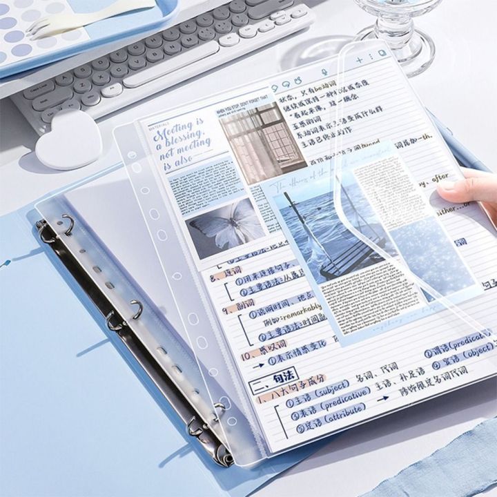 Simple%20Straps%20Design%20A4%20File%20Folder%20Loose%20Leaf%20Detachable%20File%20Bag%20Hard%20Cover%20Storage%20Booklet%20Students%20-%20Image%204