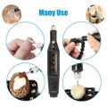 Electric Engraver Pen,Engraving Tool Kit for Metal Glass Stones Ceramic Plastic Wood Jewelry with Polishing Head,Scriber Etcher & Stencils Us Plug. 